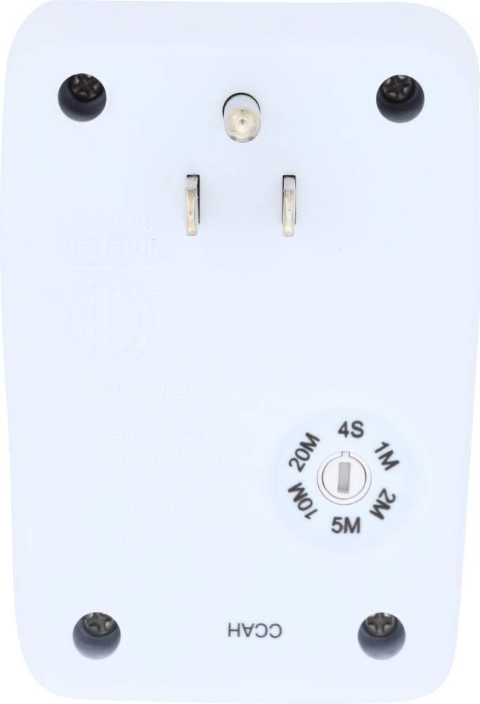 Versatile Plug-in Motion Activated Light Control for Home Security - Auto-Off