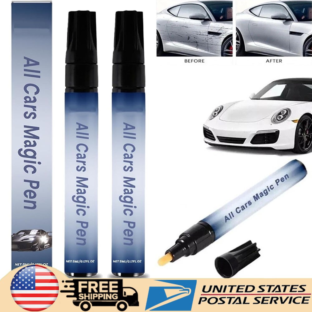 2PCS All Cars Magic Pen, All Cars Magic Pen for Car Scratches 5ml