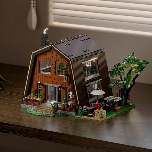 Creator Expert Forest Cabin 85003 building block - A frame cabin building bricks