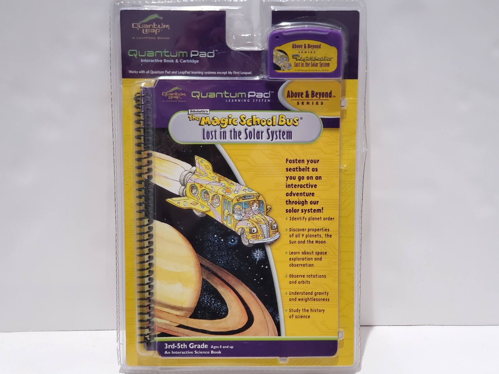 Quantum Leap Pad The Magic School Bus Lost in the Solar System Above & Beyond-KA