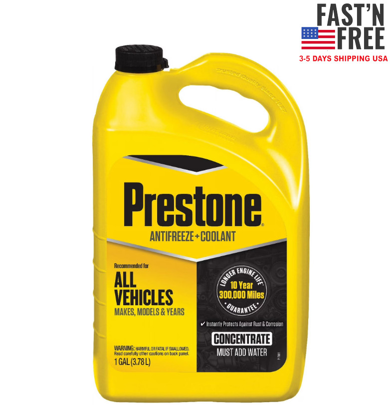 Prestone Universal Antifreeze and Coolant Concentrate for All Vehicles, 1 Gallon