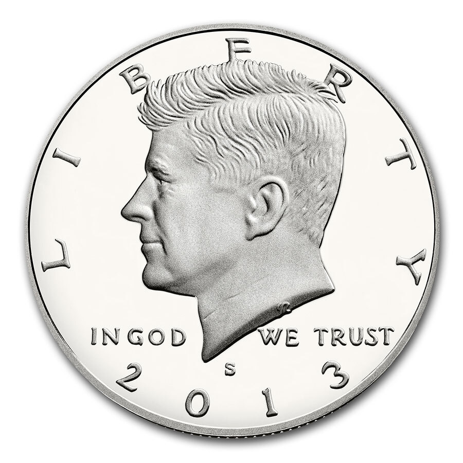 2013-S Silver Kennedy Half Dollar Gem Proof