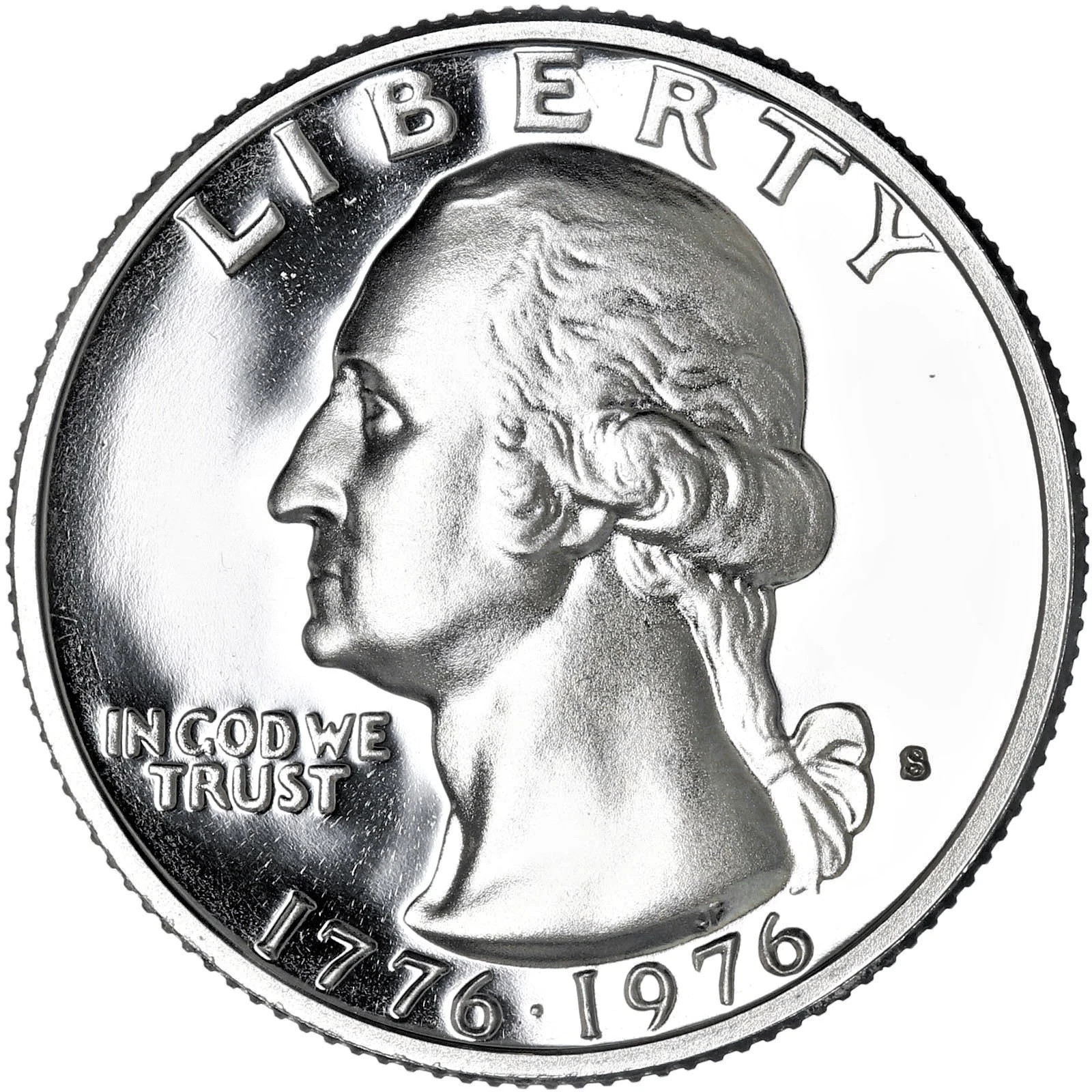 1976-S **WASHINGTON Bicentennial "40% SILVER Quarter" Wow 25c Gem Coin +BU Bonus