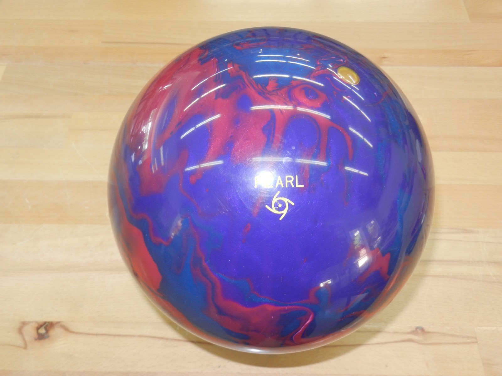 NIB 15# Storm Phaze II Pearl Bowling Ball w/Specs of 15.2/3-3.5" Pin/2.96oz TW
