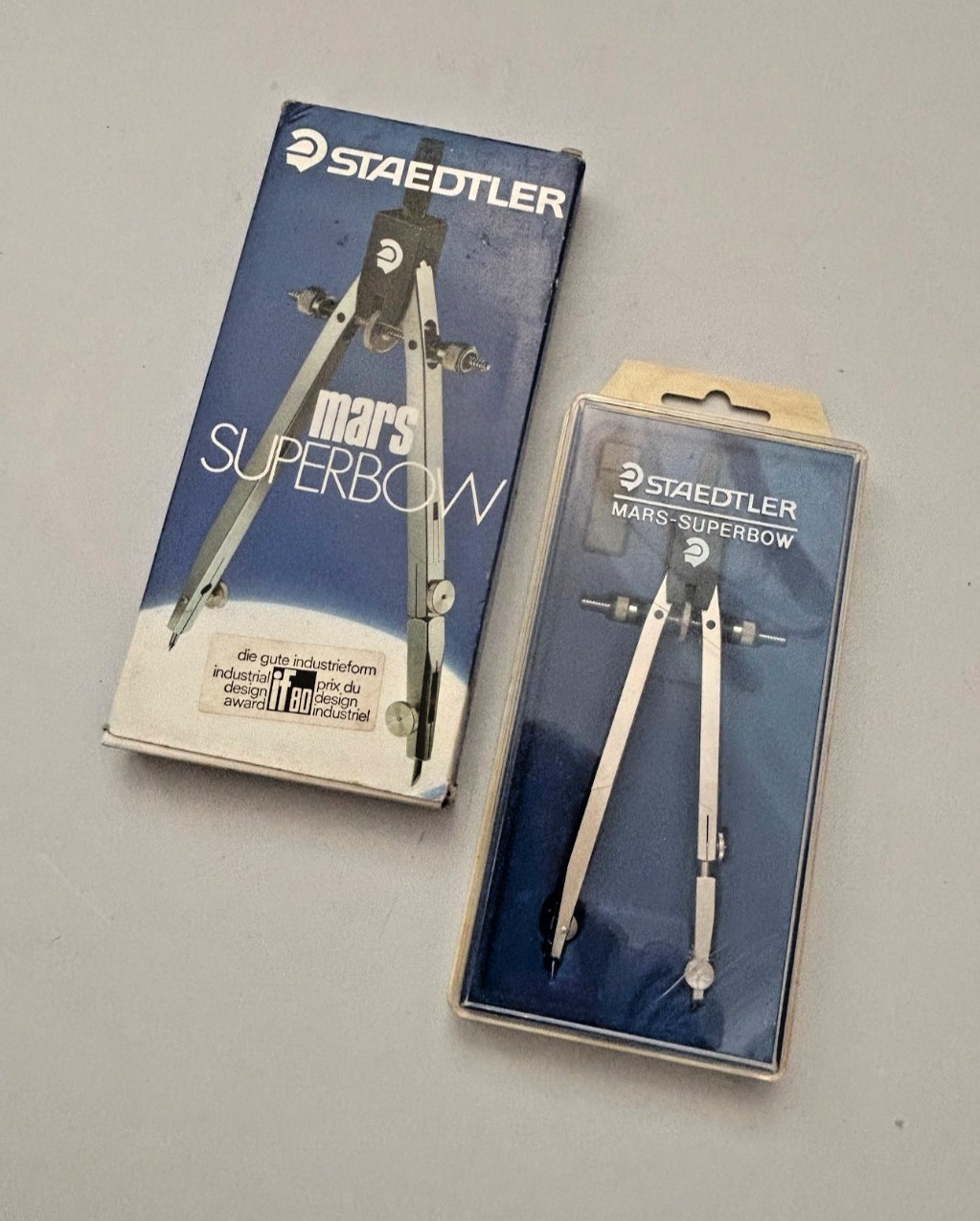 Staedtler Mars SuperBow Drawing Instrument Maths Set 553 00 SK in Original Box