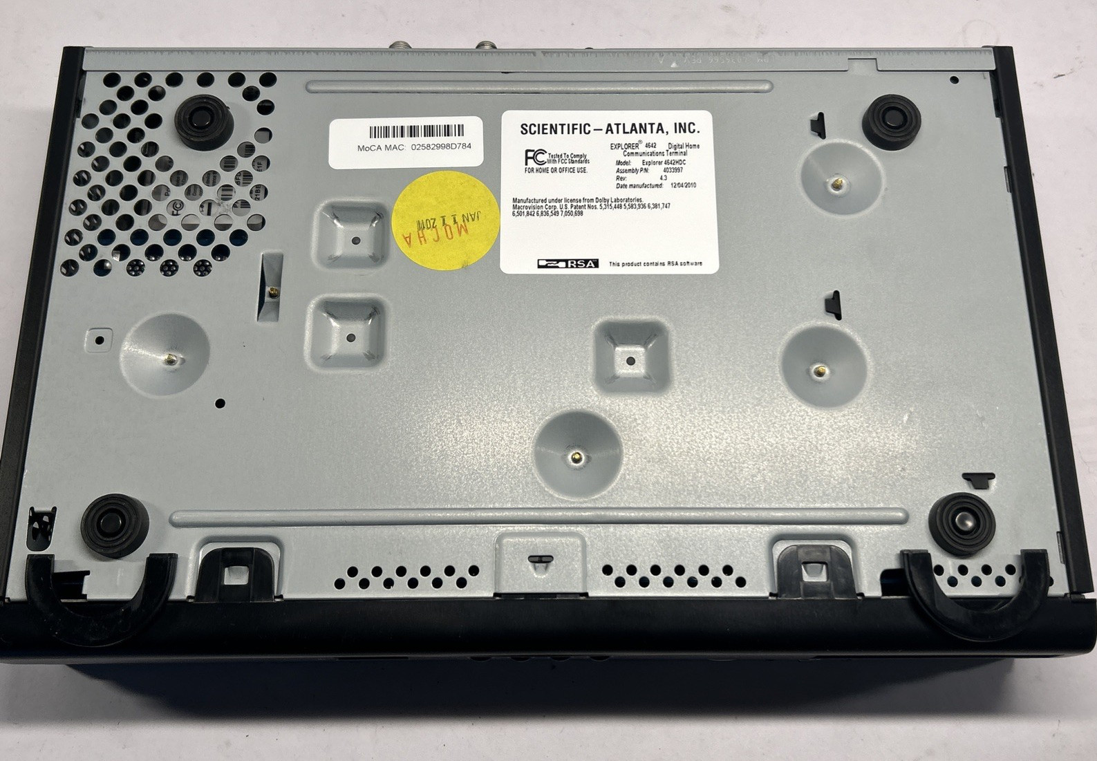 Cisco Explorer 4642HD Cable CATV Receiver with HDMI cable