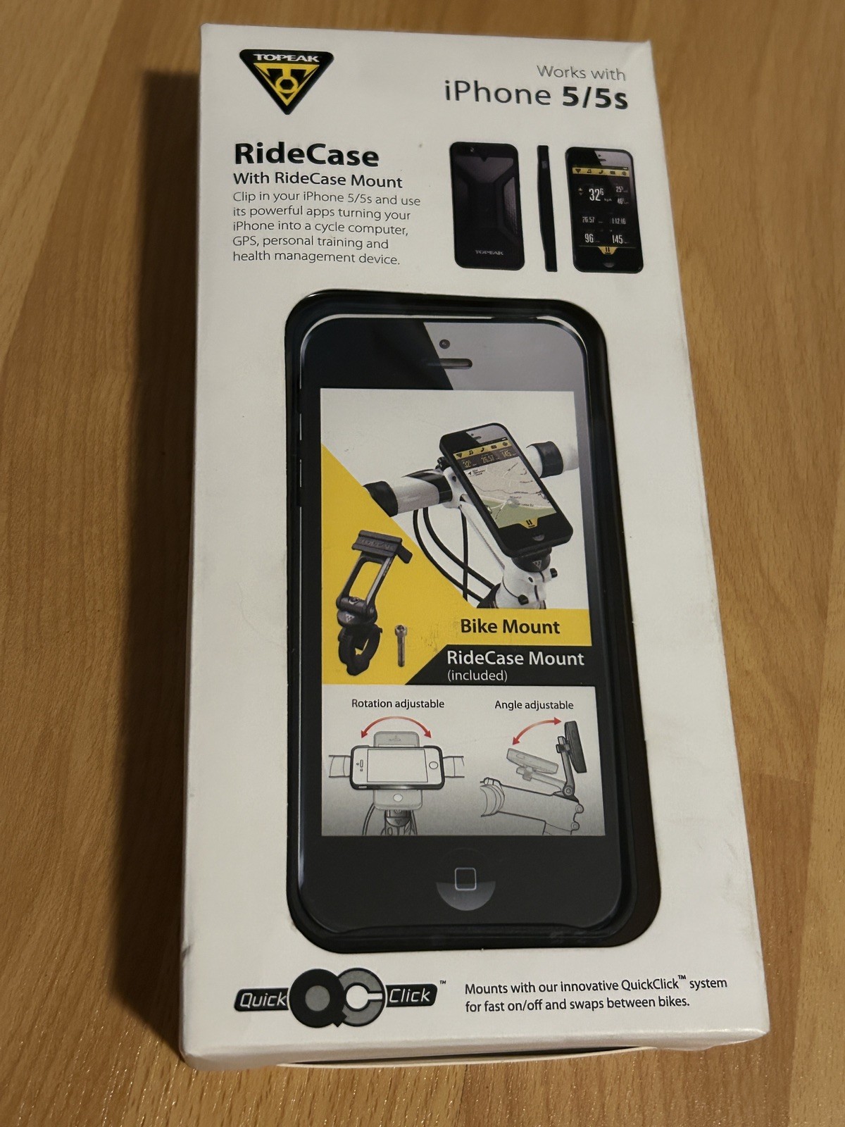 Topeak Ride Case Mount iPhone 5 / 5s Smart Phone Holder Bicycle Protective Case