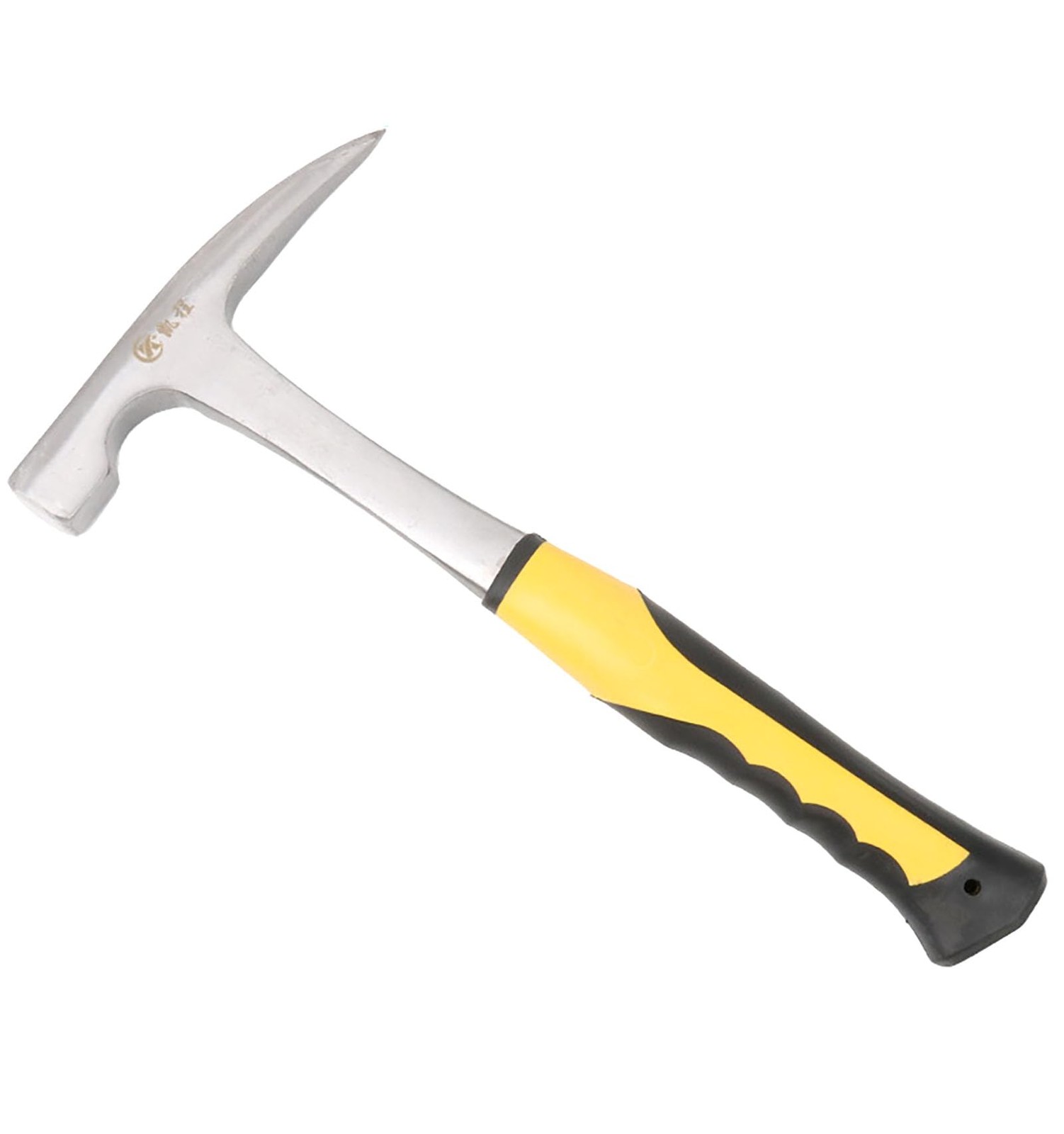 Geological Hammer 31 Oz Large All Steel Big Pointed Tip PU Non-slip Shock Handle