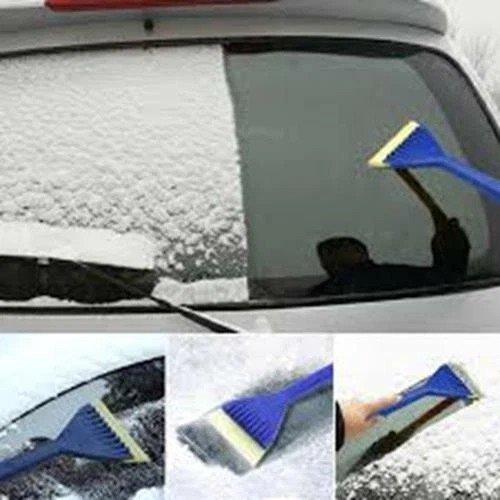 1Pcs Ice Scraper Heavy Duty Soft Handle Car Van Windscreen Snow Remover Tool