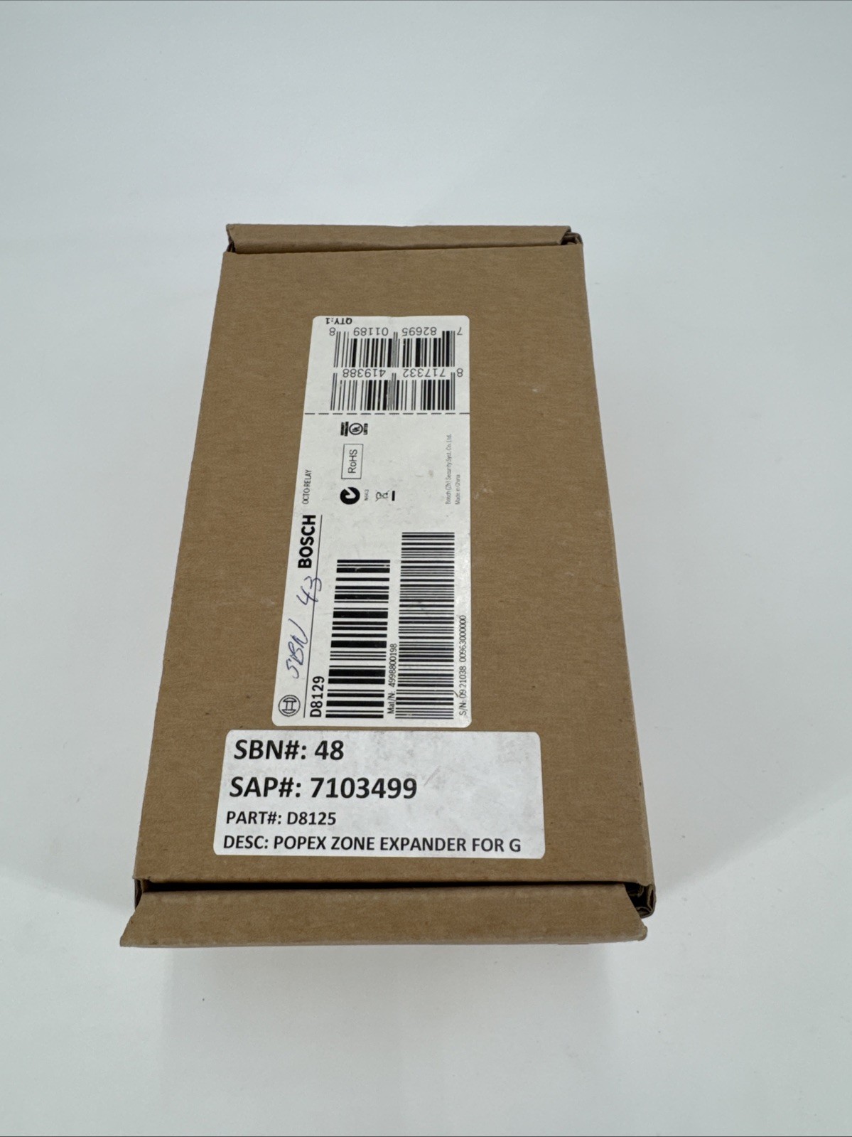 Bosch D8129 Octo-Output Relay Module New Ships Fast