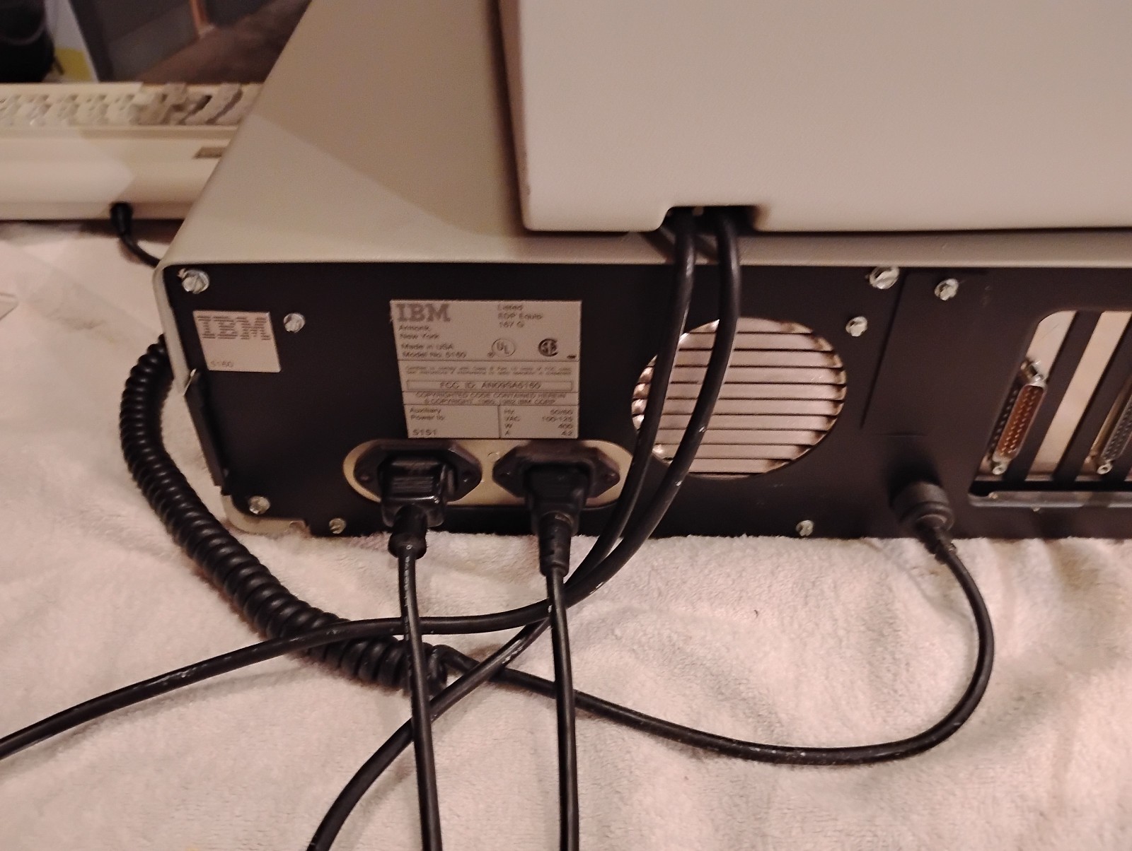 7th IBM PC XT 1st Hard Drive PC 1982 Complete Set Original