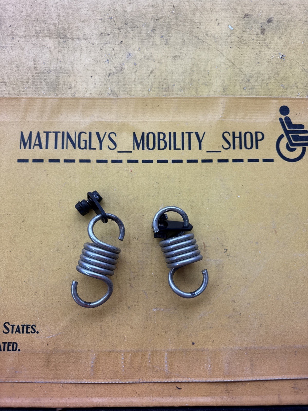 🥇PAIR / Set of 2 Quantum Q6 Edge Springs Shocks Suspension Motors PowerChair