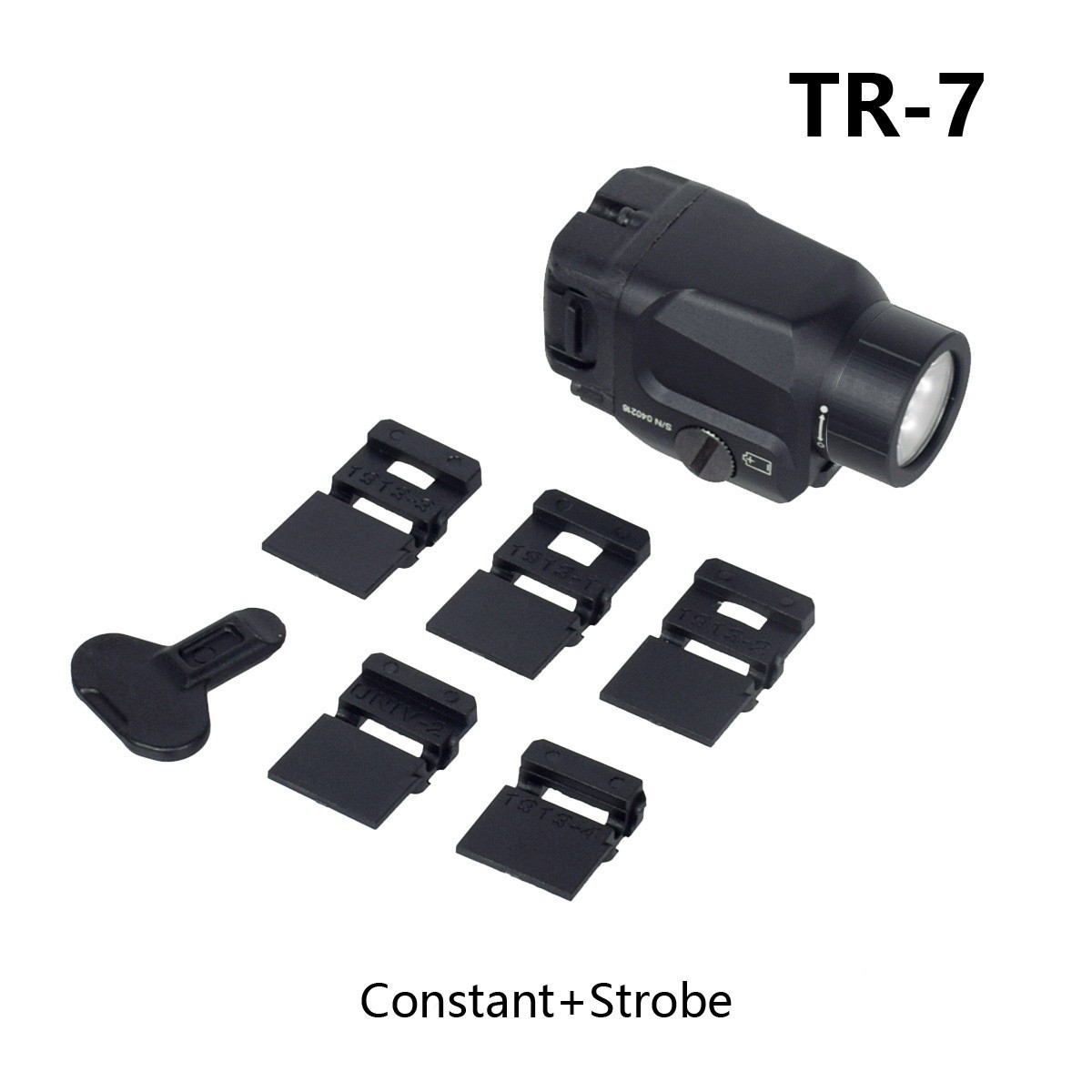 Outdoor strong light flashlight TLR-7 hanging high lumen flashlight