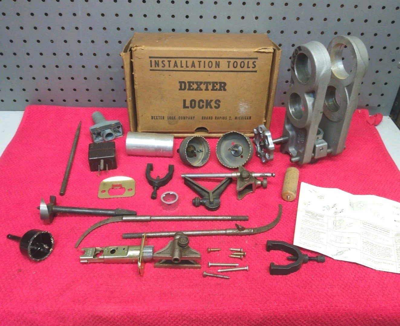 Dexter Locks Door Lock Installation Tool Set 26 Pieces