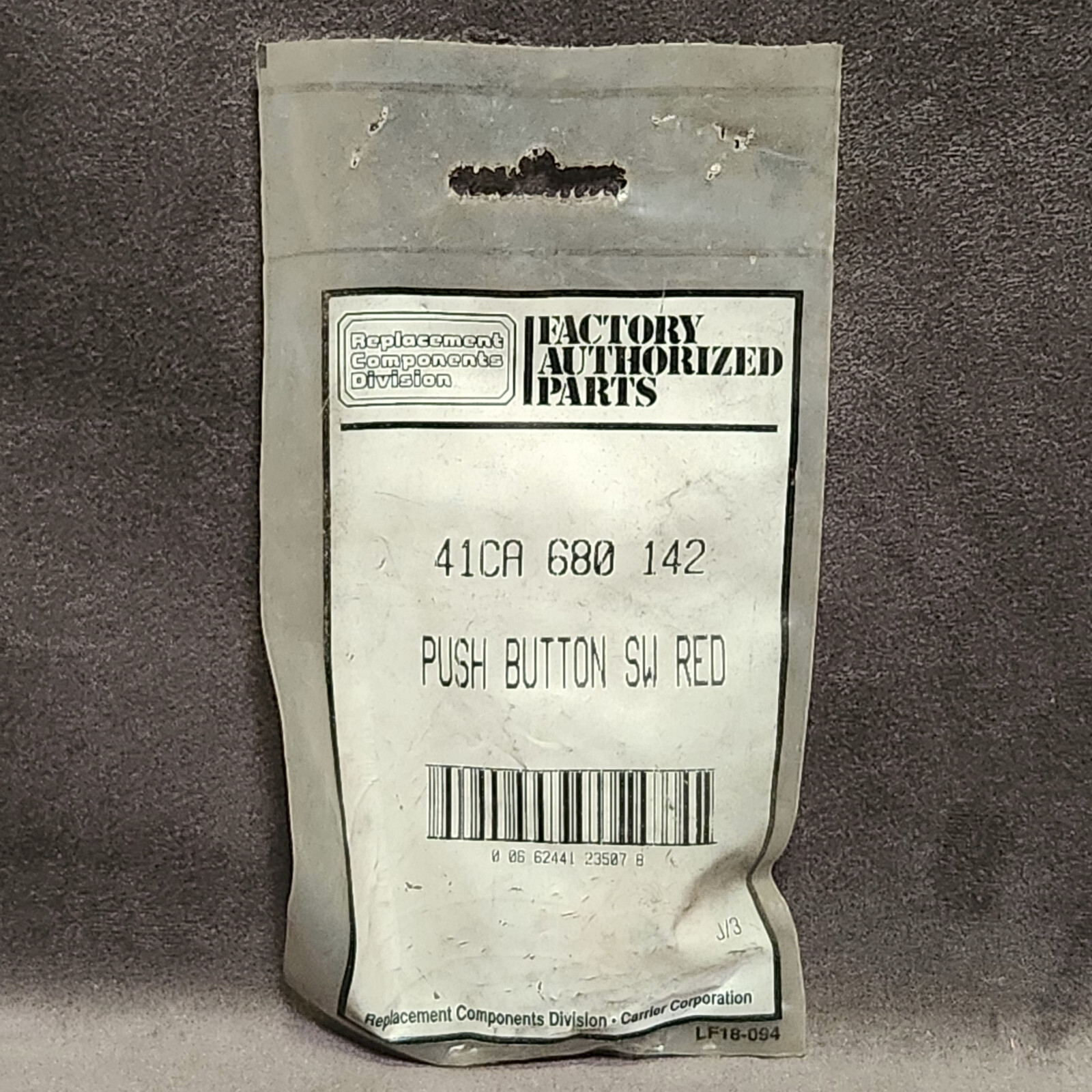 ~Discount HVAC~ CP-41CA680142 - Carrier - Red Push Button