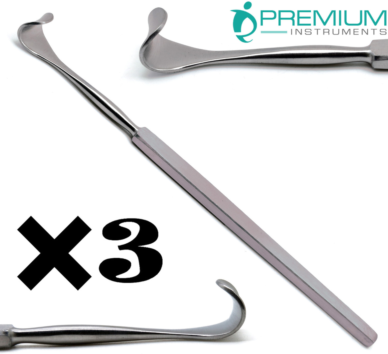 3× New DESMARRES Eye Retractors 13mm Ophthalmology Surgical 5.5" Pro Instruments