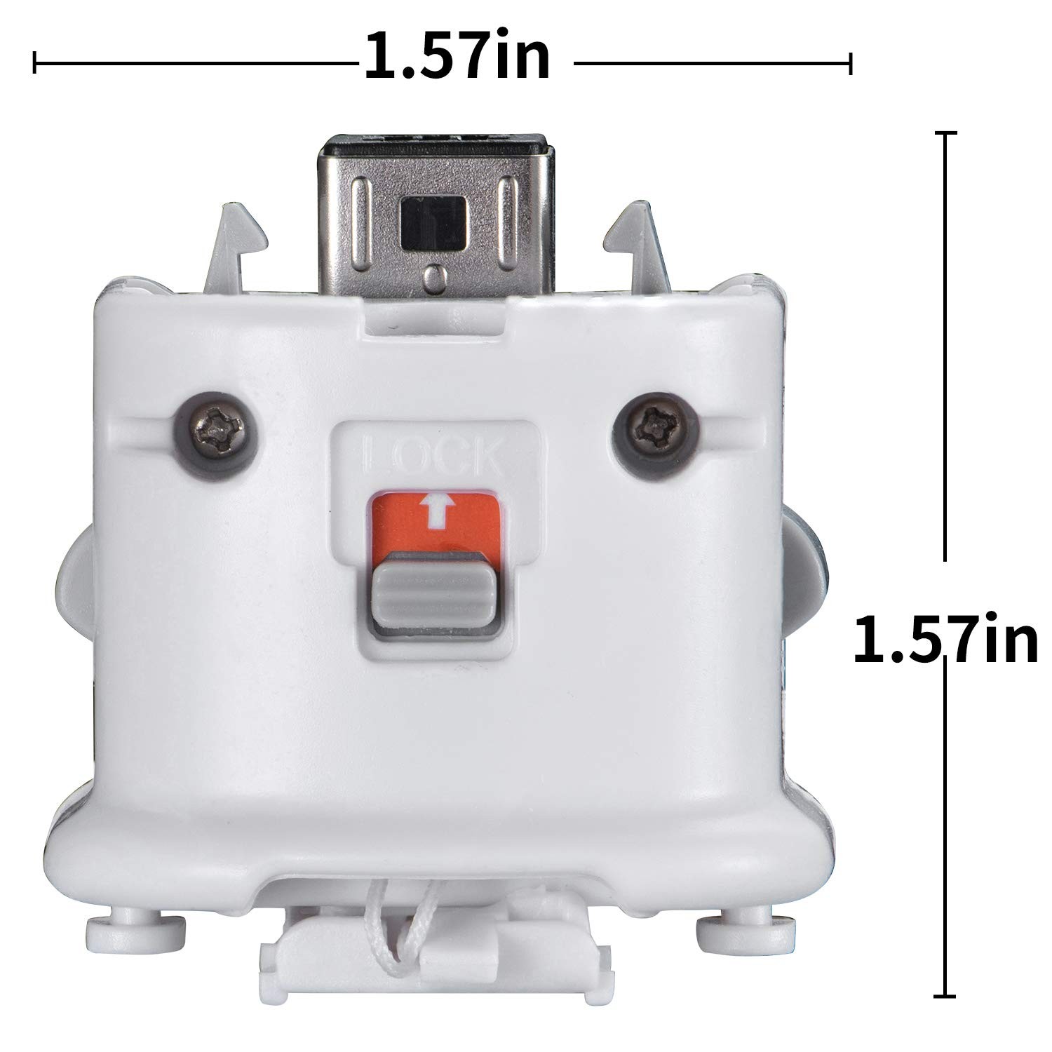 NC Motion Plus Adapter Wii White 2pc
