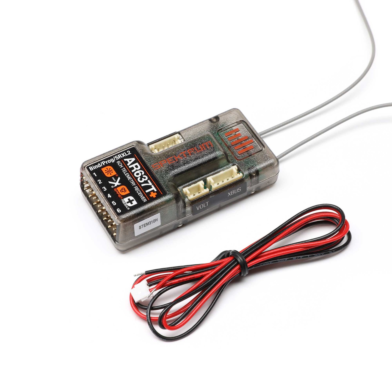 Spektrum AR637T+ 6 Channel AS3X+ & SAFE Telemetry Receiver SPM-1032