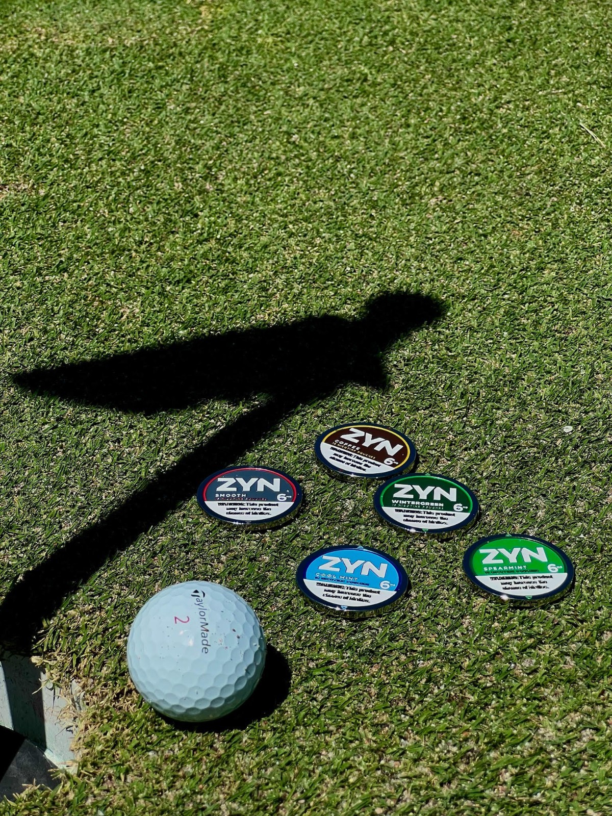 Zyn Golf Ball Markers Multiple Flavors - High Quality - Free Shipping