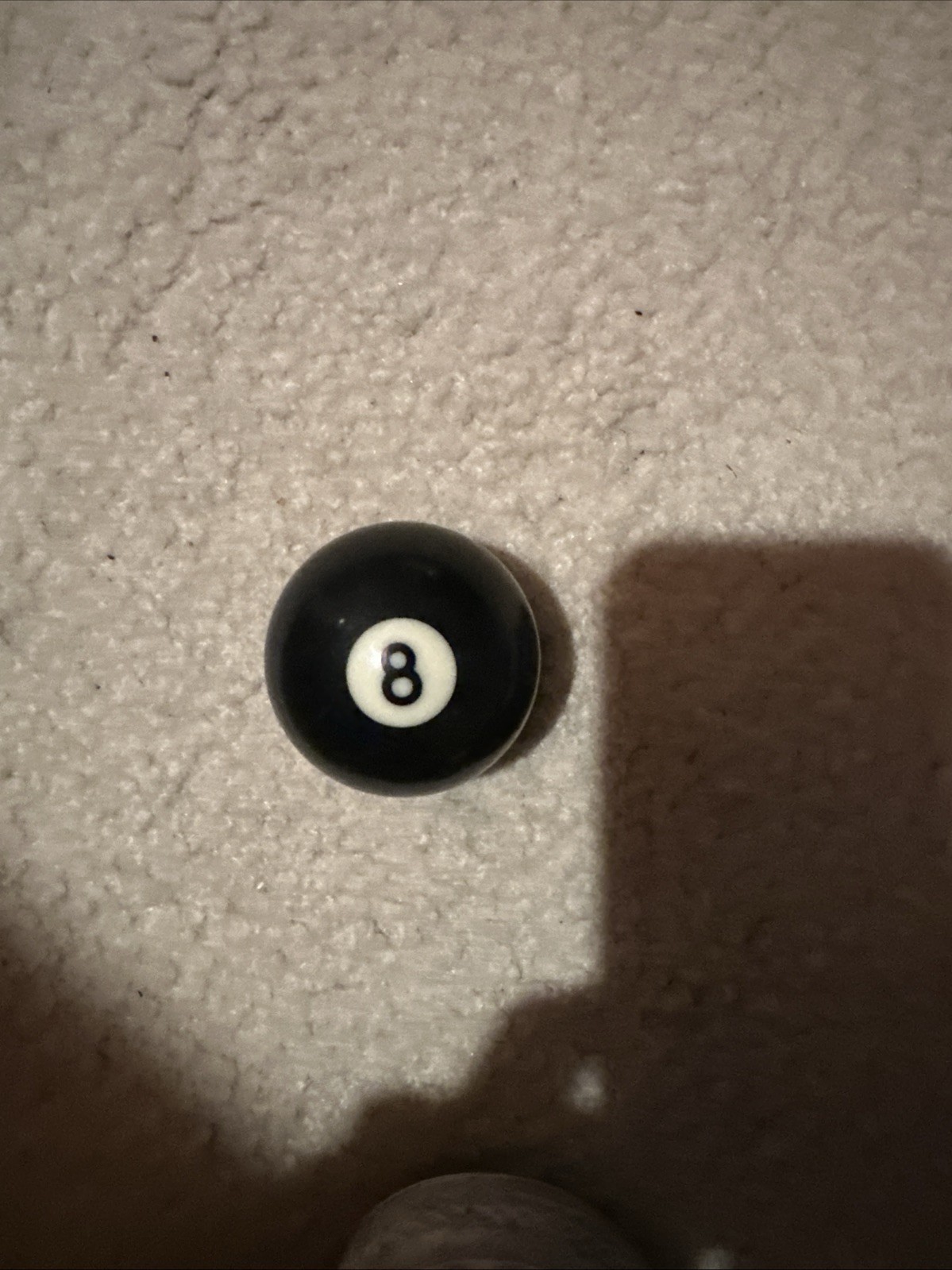 Single Black 8 Ball Billiard Ball for Pool Table Game Replacement Accessory