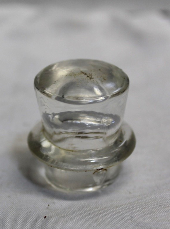 Vintage Stove Top  Glass Top 3/4" Diameter  x 1 1/8" Tall REPLACEMENT PIECE