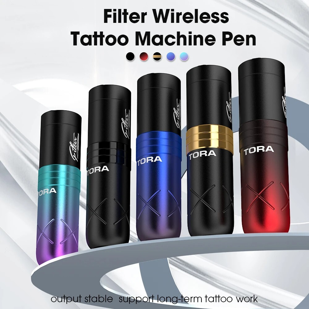 Wireless Tattoo Machine Pen Cartridge Rotary Tattoo Pen Portable Tattoo Needles