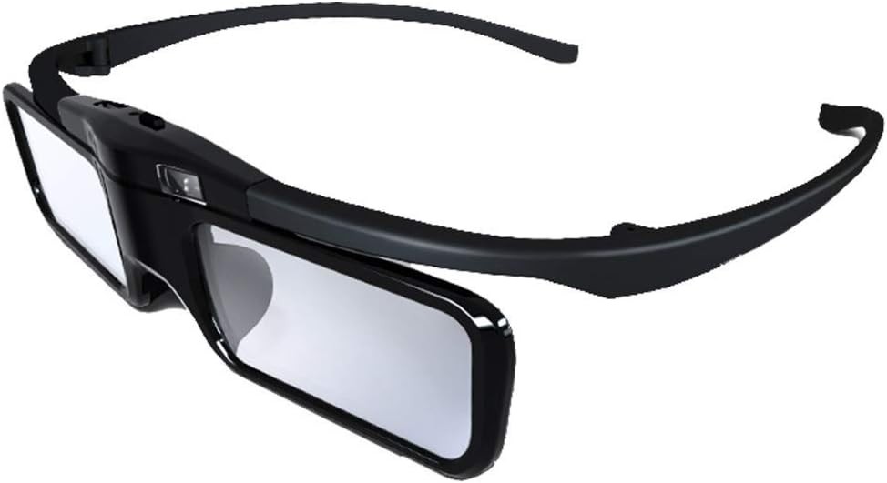 JMGO Rechargeable Active 3D Shutter Glasses - Only Support Black