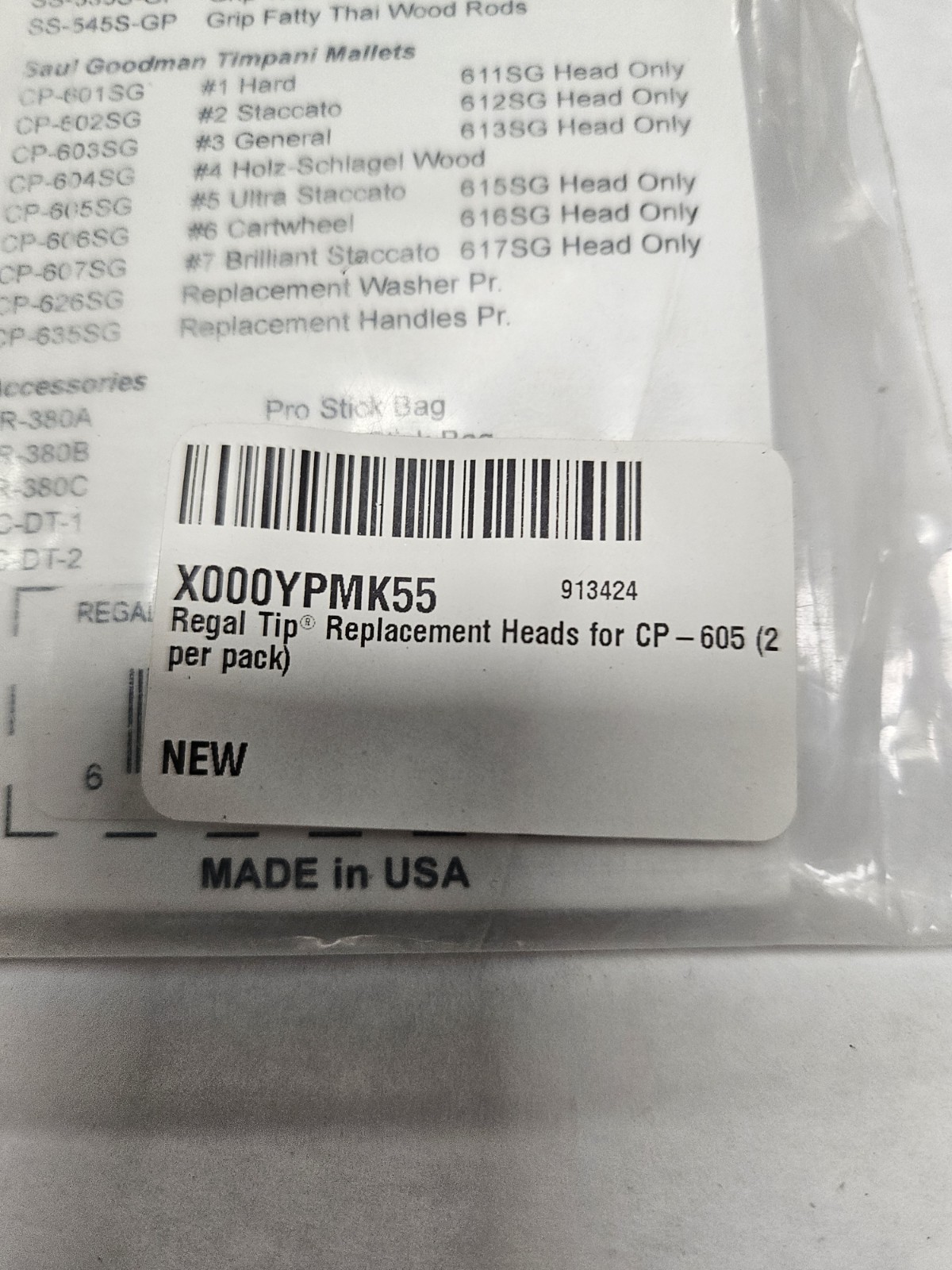 Regal Tip Replacement Mallet Heads