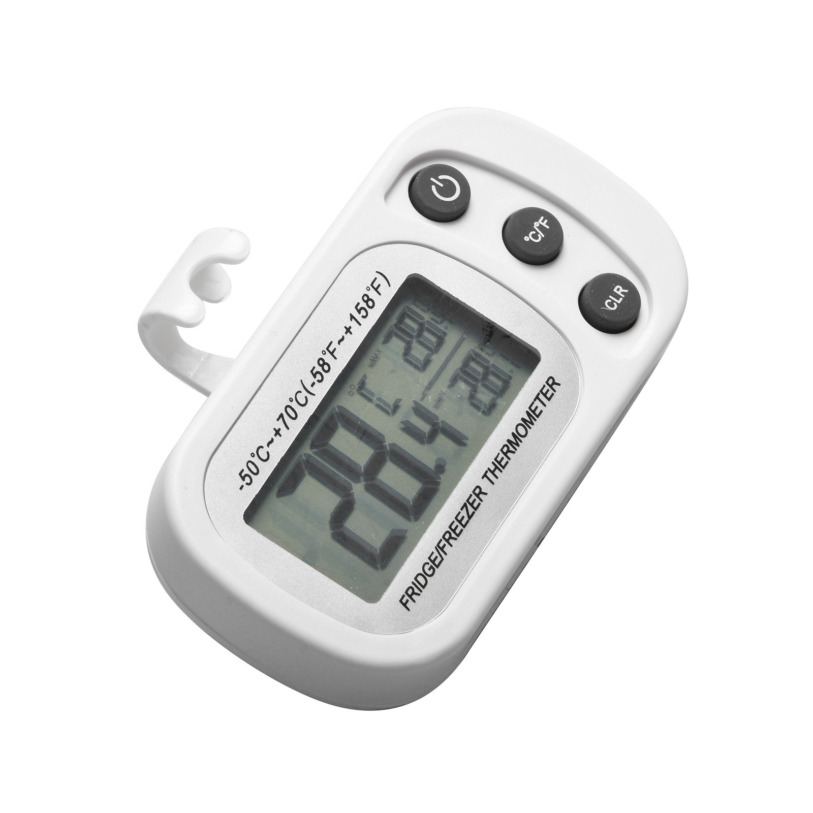Digital Freezer Refrigerator Thermometer with LCD Display Temp Memory Gauge