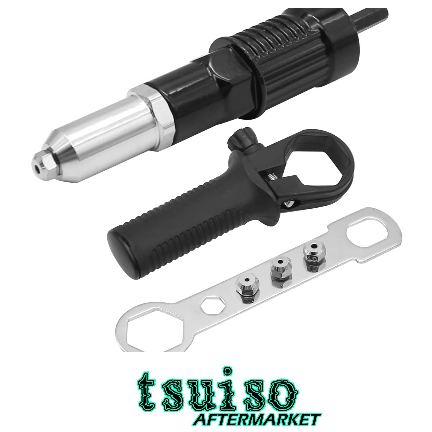 Electric Drill Riveting Rivet Gun Adapter Converter Attachment Riveter