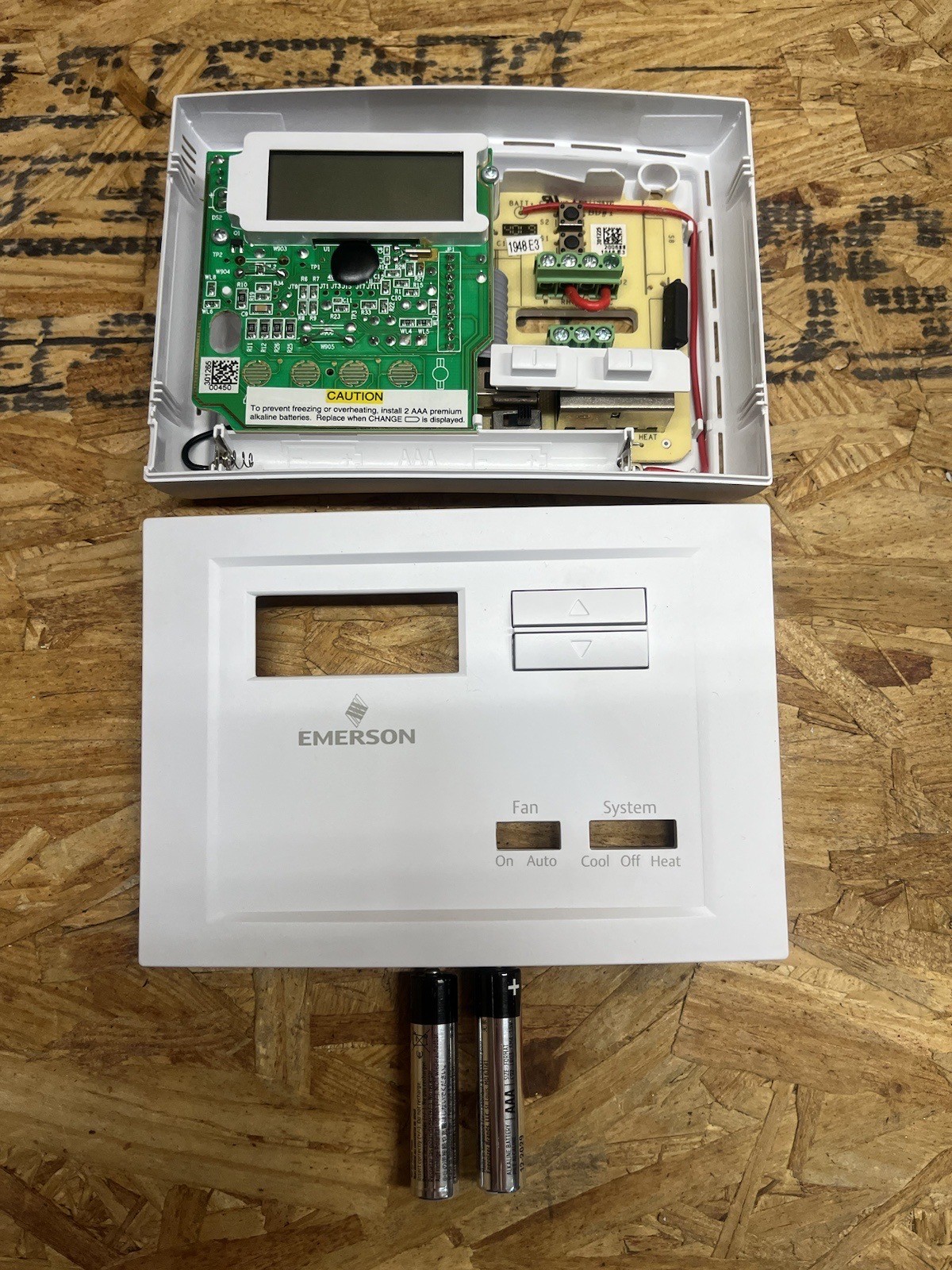 Emerson White-Rodgers NP110 Non-Programmable Thermostat for Single-Stage Systems