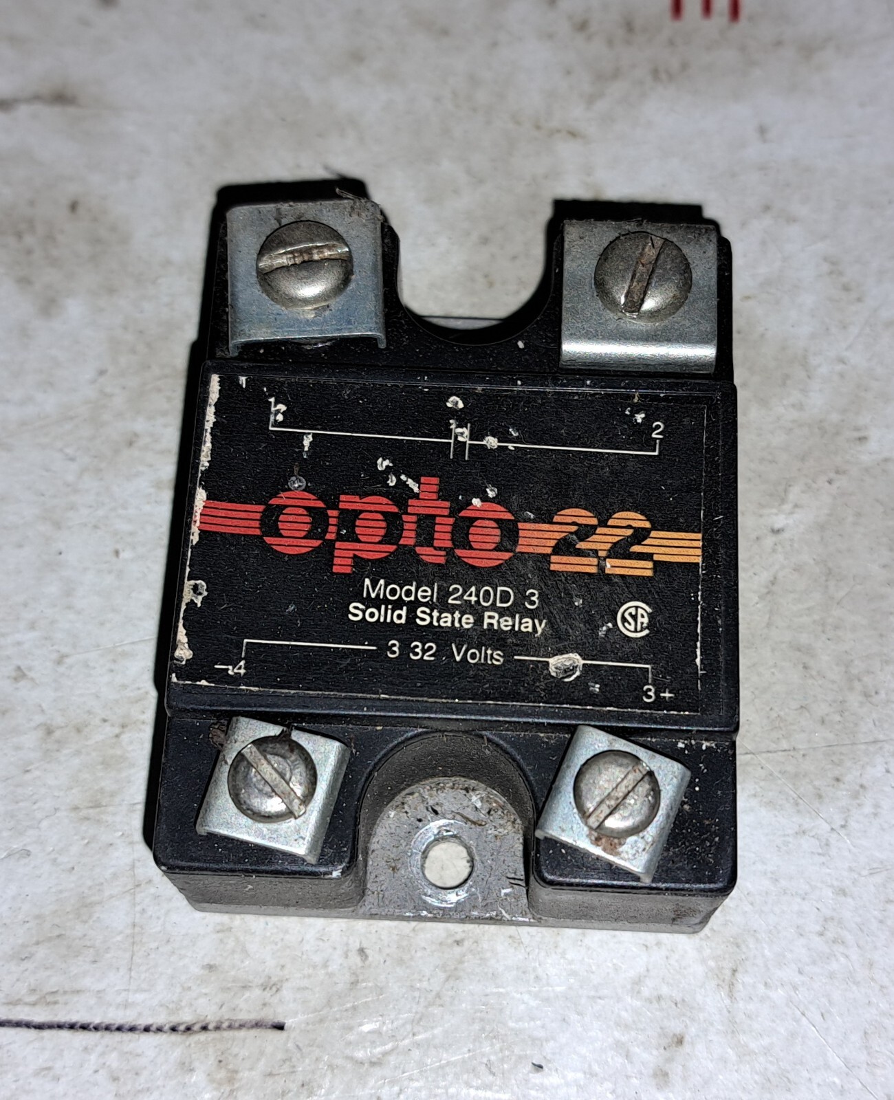 OPTO 22 240D3 Solid State Relay Modules 3-32V Input, 240V 3A AC ~ US STOCK!