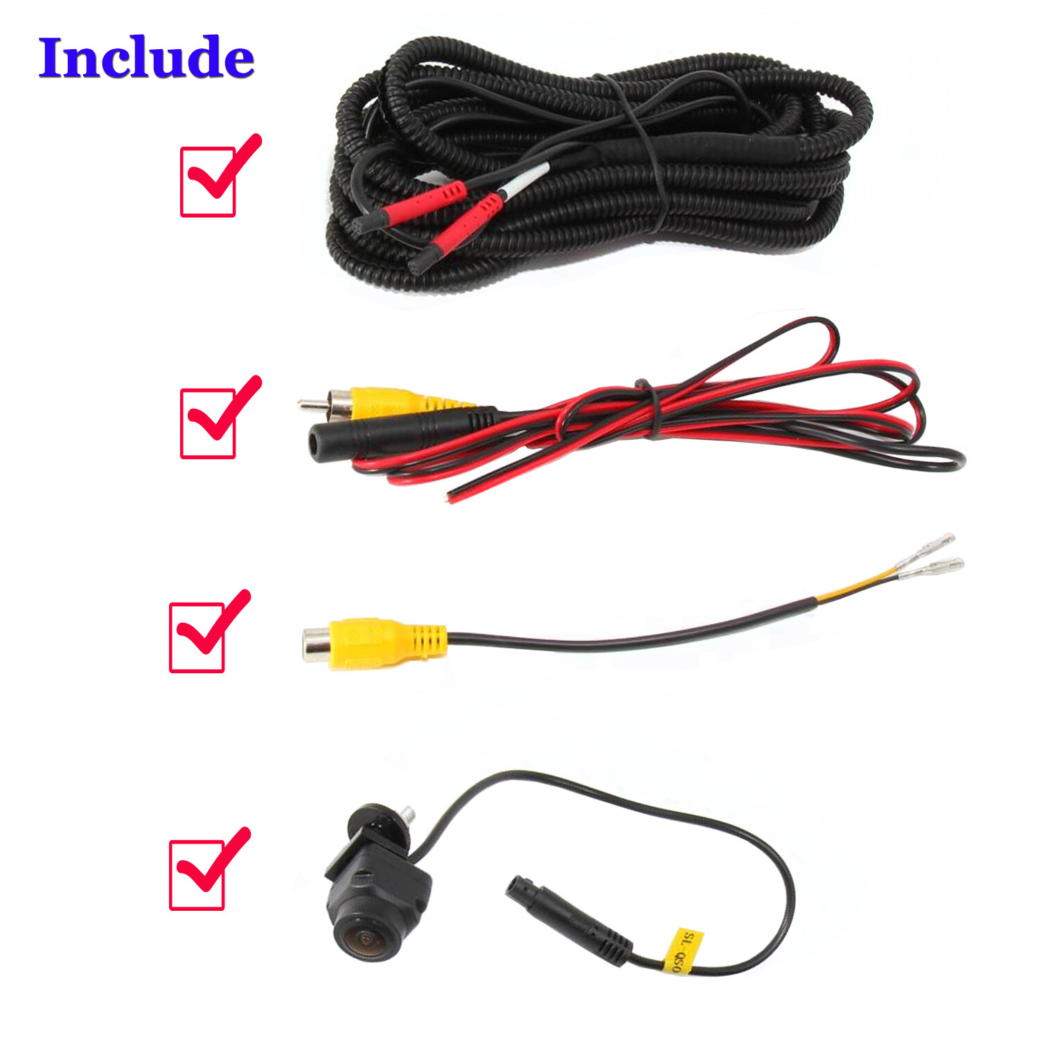Off-Road Front View Camera Kit for Jeep Gladiator JT 2018-2021 Auto Accessories