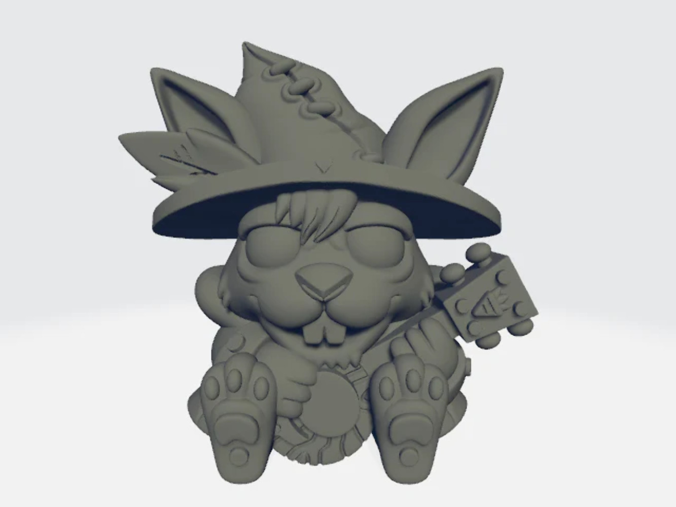Chibi Tykes - Bard Rabbit