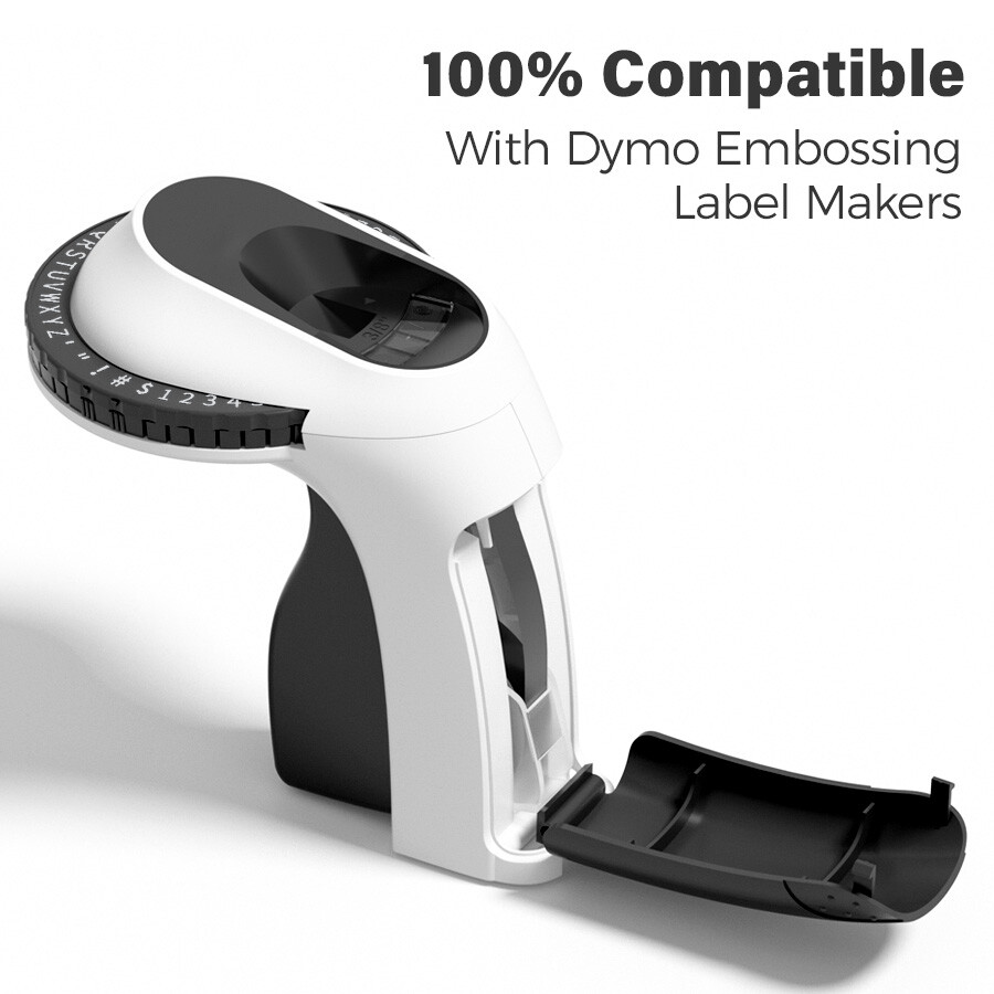 Phomemo Embossing Label Maker with 6PK Label Tapes 9mm E975 Junior Embosser