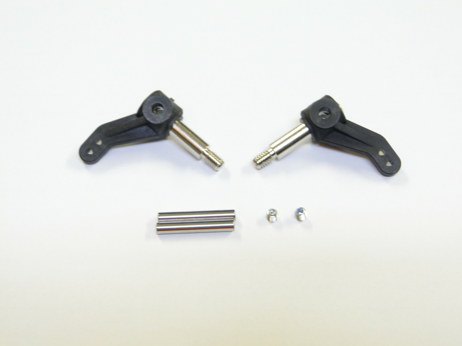 NEW TAMIYA WILD ONE Axles Front Uprights Black BLOCKHEAD MOTORS FAST ATTACK TN1B