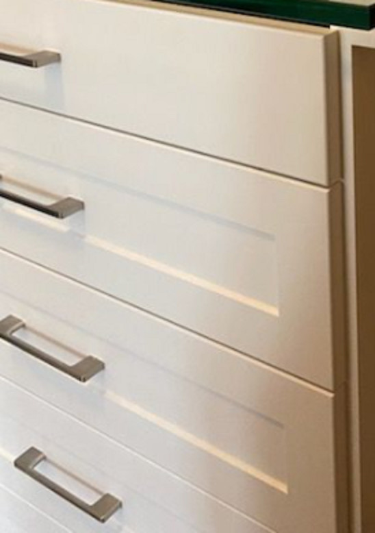 Silverline Brushed Statin Nickel Cabinet Drawer Handle Pull CC: 5" 10P