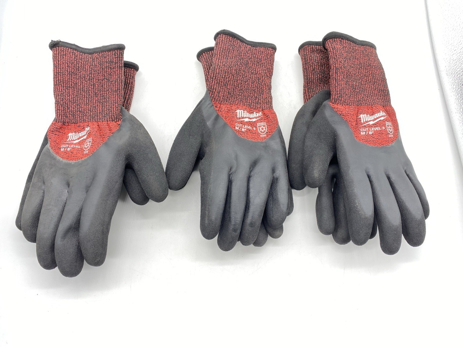 Milwaukee 48-22-8921 ANSI Cut Level 3 Winter Insulated Work Gloves - M Base 3pk.