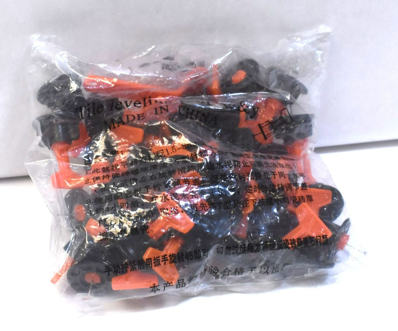 Tile Leveling System Kit w 50 Piece Levelers & Single Wrench Replacement Set