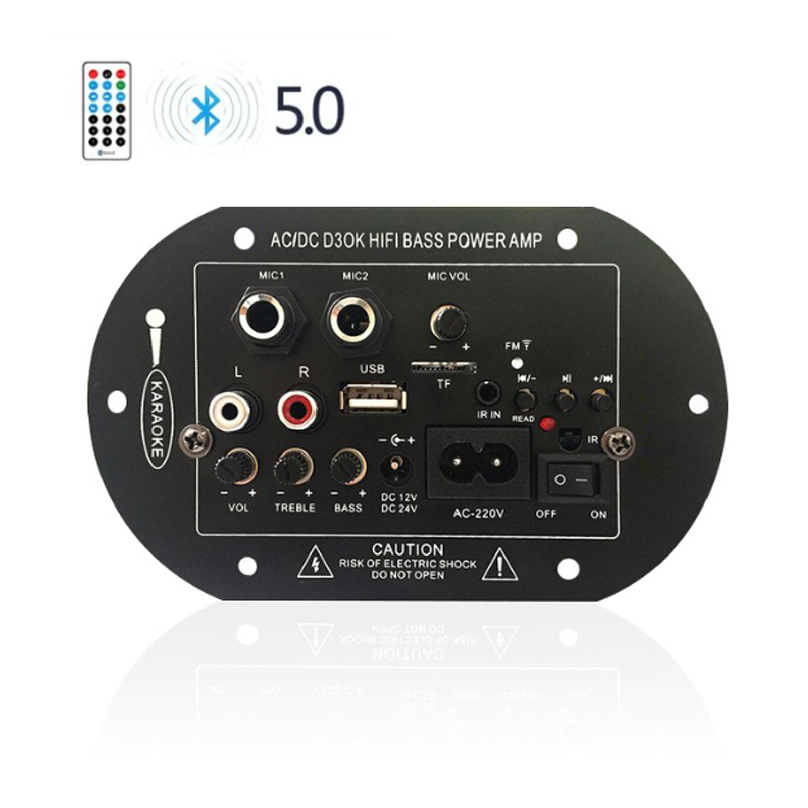 Digital Power Amp Board Hifi Stereo Audio Amplifier bluetooth Audio Amplifier