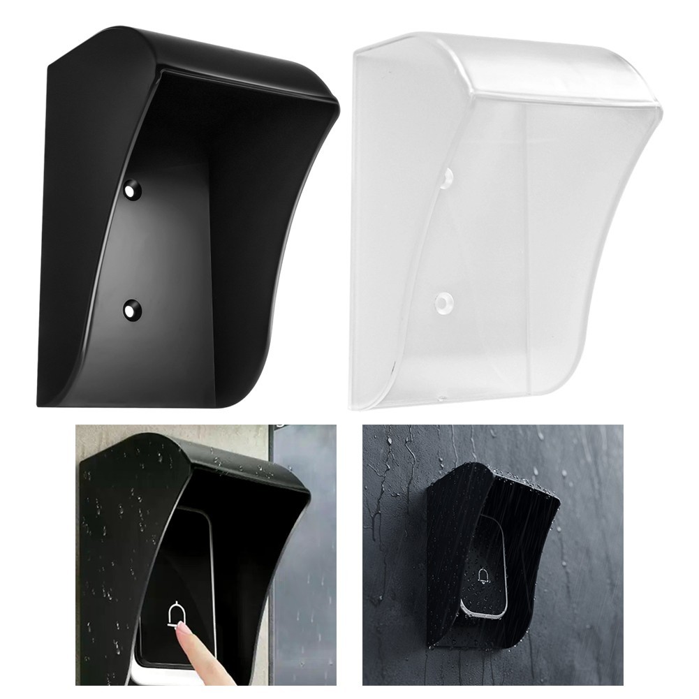 Plastic Doorbell Cover Waterproof Rainproof Protector Case for Wireless Devices