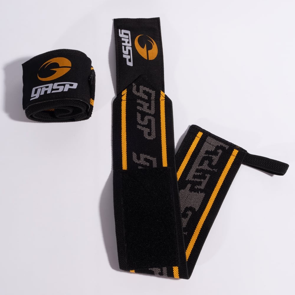 GASP Wrist Wraps Logo Wrist Wraps Bodybuilding Strength Sports Fitness 18