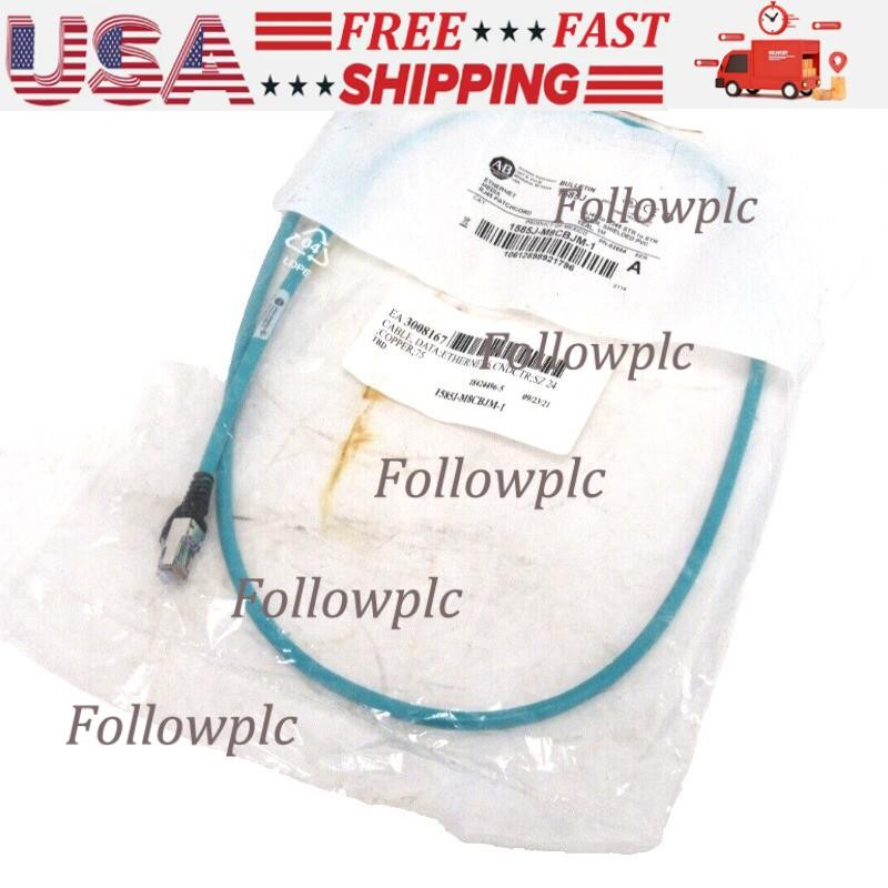 ALLEN BRADLEY 1585J-M8CBJM-1 ETHERNET CABLE 1585JM8CBJM1 NEW