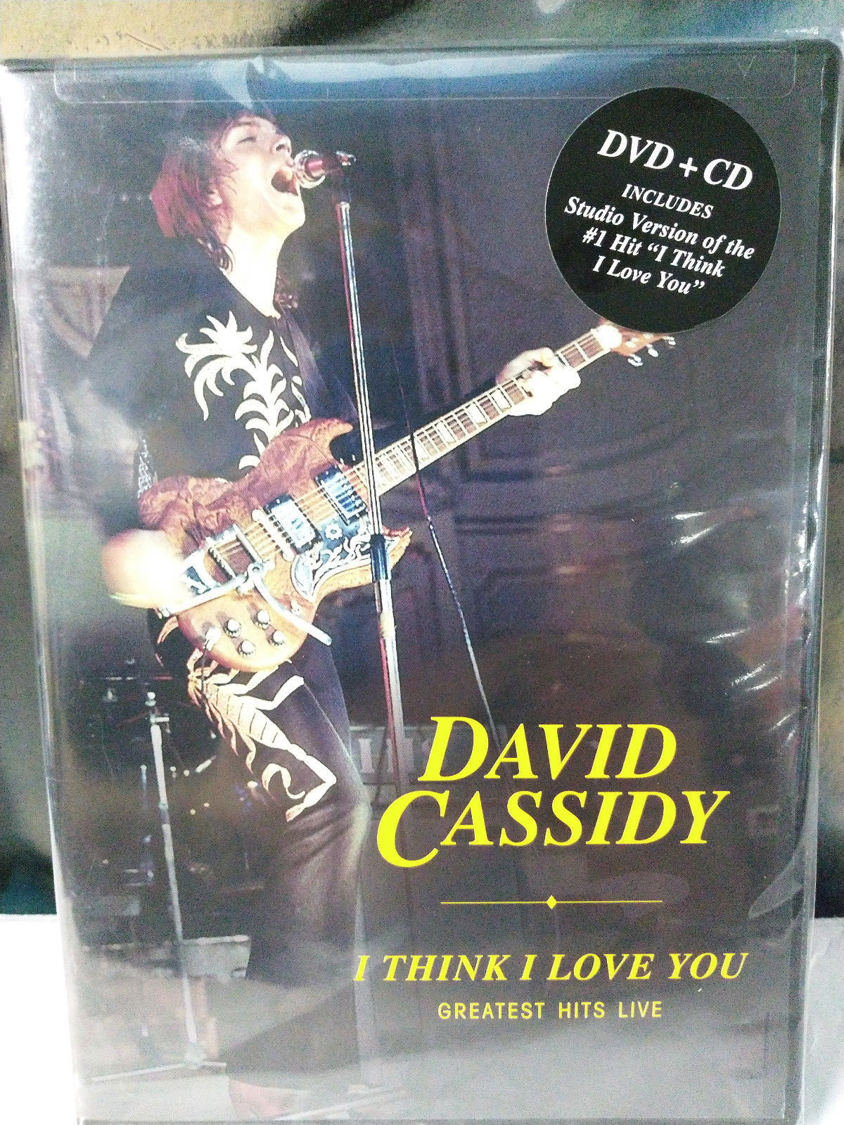 DAVID CASSIDY - I Think i Love You Greatest Hits Live DVD & Bonus CD Hush