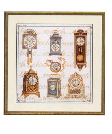 Anchor Cross Stitch Chart AD154 Time Sampler