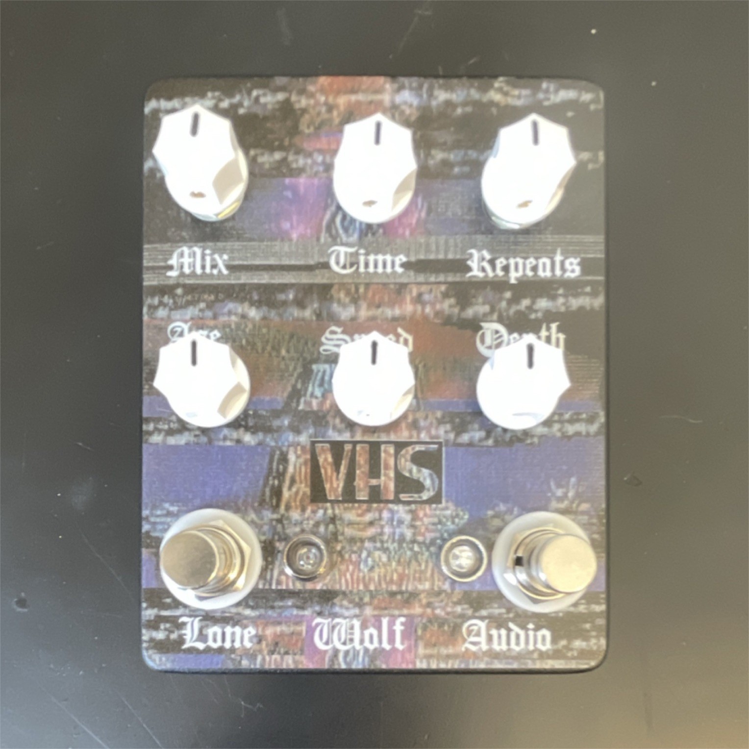 Lone Wolf Audio VHS Analog Delay Echo Reverb Pedal for Electric Guitar