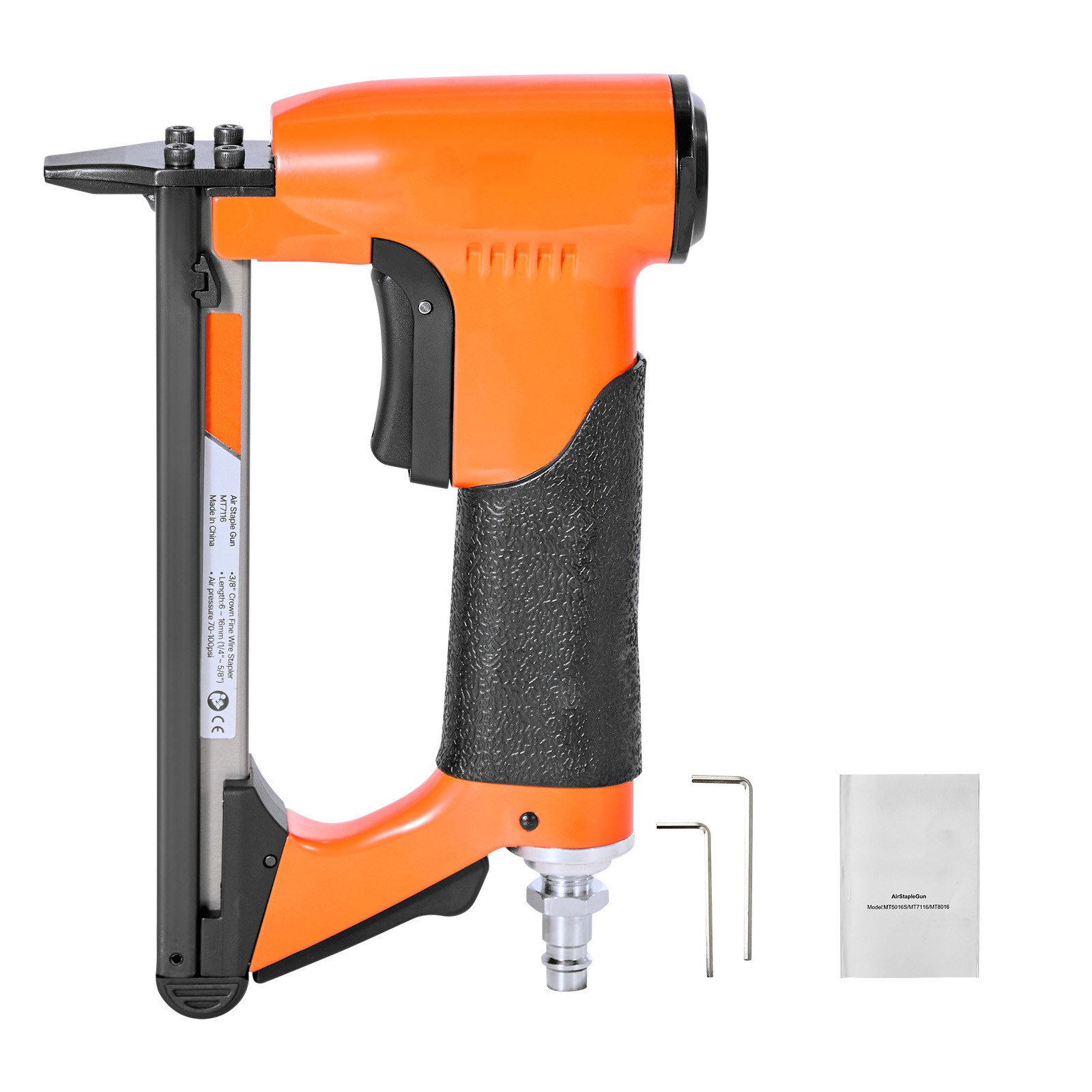Uimoso Pneumatic Staple Gun 22 Gauge 71 Series Fine Wire Staples with 3/8" Crown
