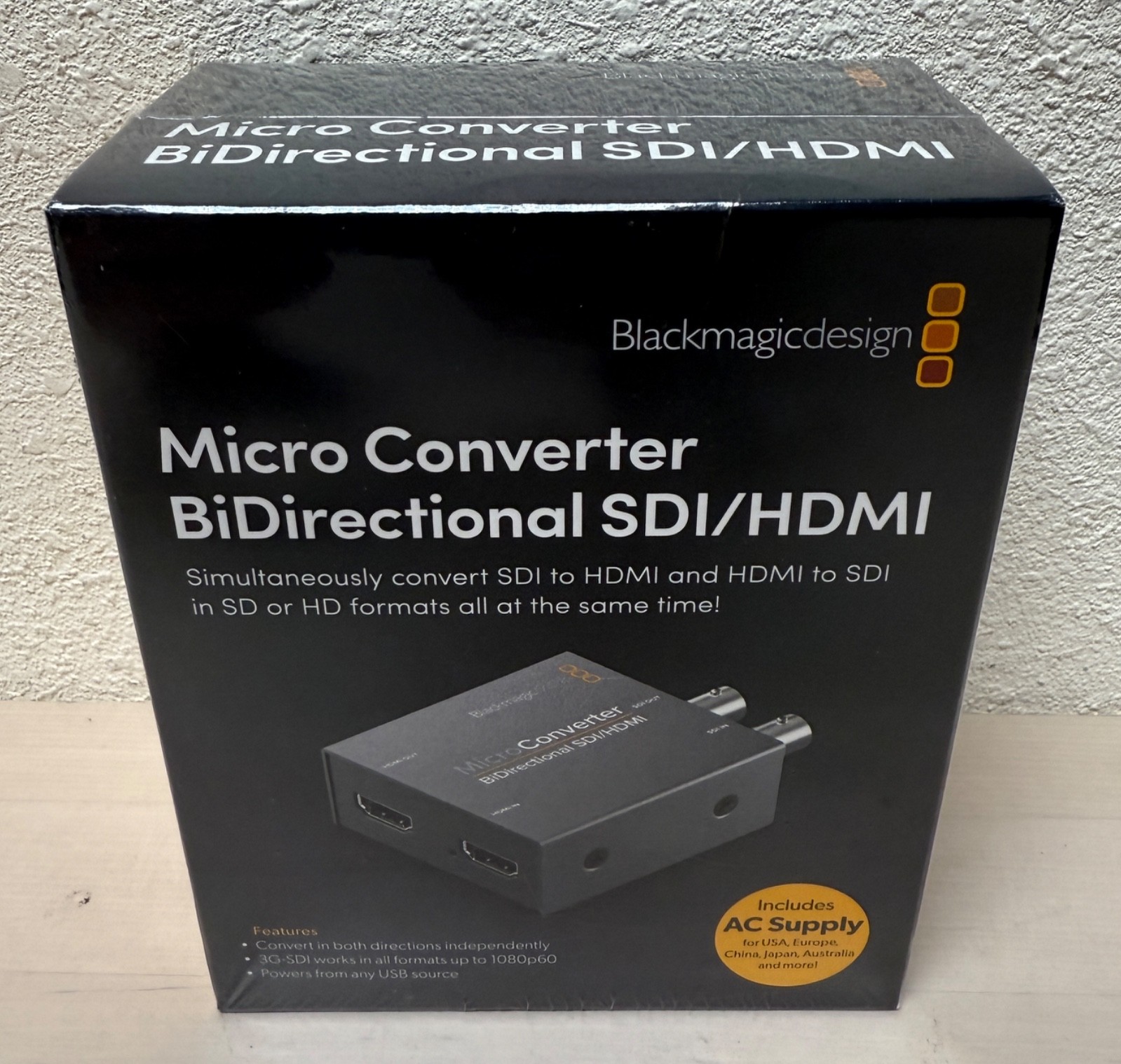 (NEW) Blackmagic Design Micro Converter BiDirectional SDI/HDMI CONVBDC/SDIHDWPSU
