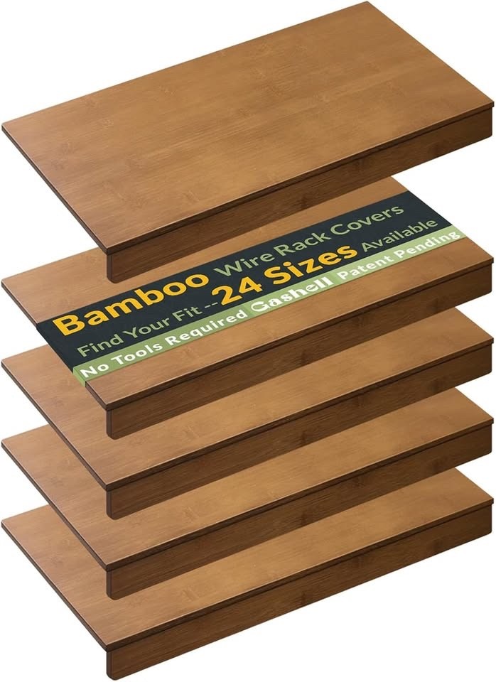 Bamboo Shelves