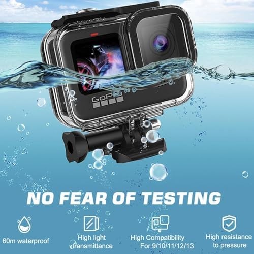 GoPro Hero 13 Accessories Kit Waterproof Housing Bundle
